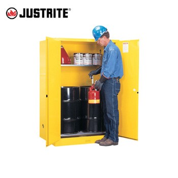 安全柜|Justrite立式圆桶安全柜_30加仑易燃液体安全柜8990601/8...