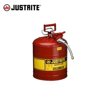 安全罐|Justrite安全罐_19升II型钢制带软管安全罐7250120Z