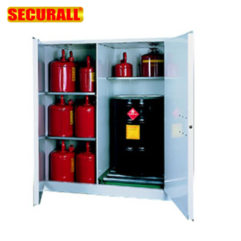 SECURALL安全柜|易燃液体安全柜_SECURALL 115G油桶安全柜V1500